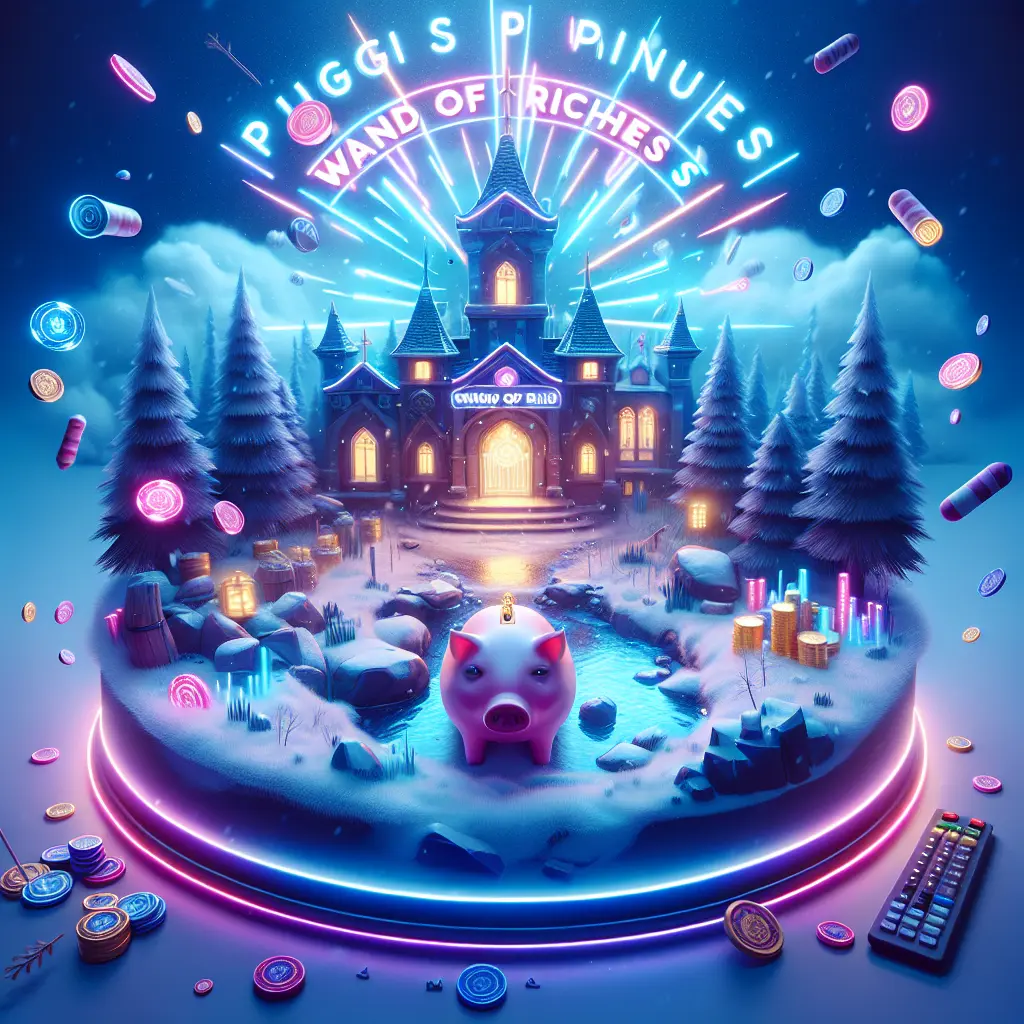 Piggy Prizes Wand of Riches slot game